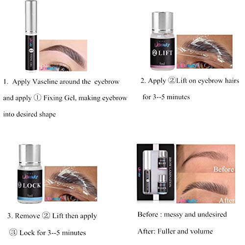 Libeauty Brow Lamination Kit, Eyelash Lift Kit, Brow Lift Kit And Lash