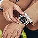 TRUMiRR Band for Samsung Galaxy Watch 46mm / Watch3 45mm / Gear S3, 22mm Solid Stainless Steel Watchband Butterfly Buckle Strap for Garmin Vivoactive 4 45mm / Fossil Men's Gen 5 Carlyle