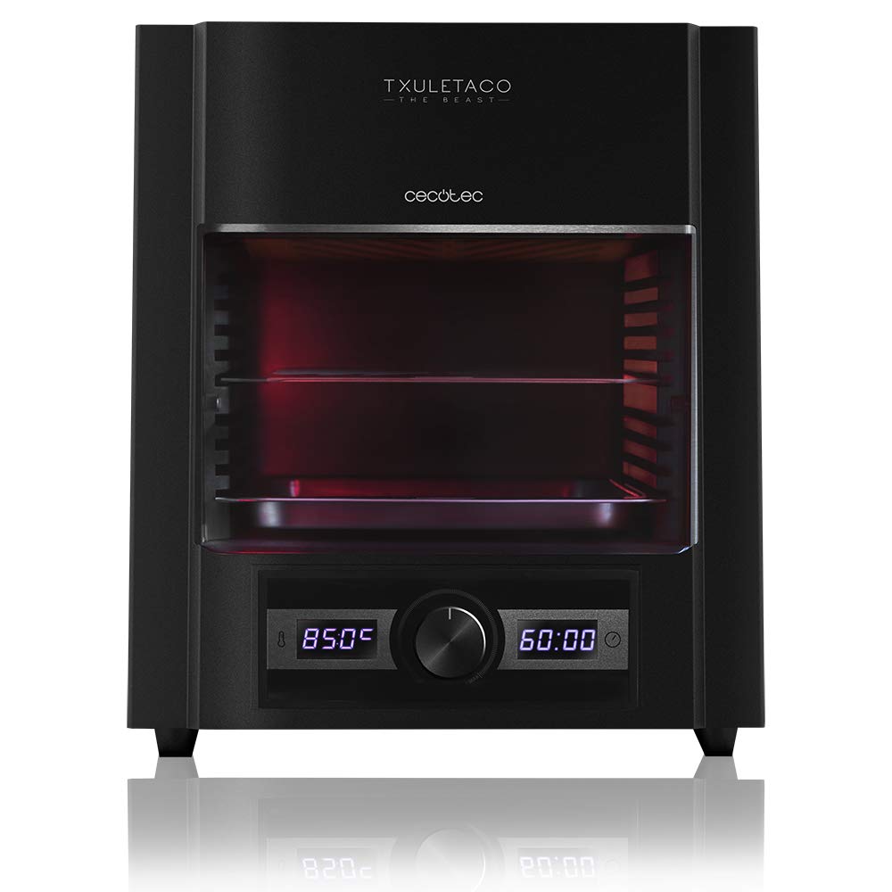 Cecotec-Txuletaco-The-Beast-6850-Horno-para-asado-hasta-850C-con-2000W-de-Potencia-con-Parrilla-de-Acero-Inoxidable