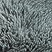 PAGISOFE Fluffy Shaggy Area Rug for Bedroom, Soft Fuzzy Rugs for Girls Boys Room Kids Room, Furry Throw Rugs for Dorm, Shag Carpet for Nursery Decor, Small Bedside Rug,3x5 Feet,Grey