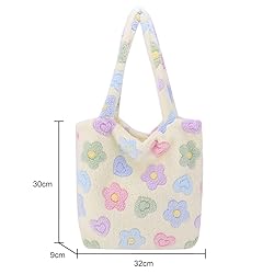 Plush Underarm Bag Ladies Fluffy Shoulder Bag Women