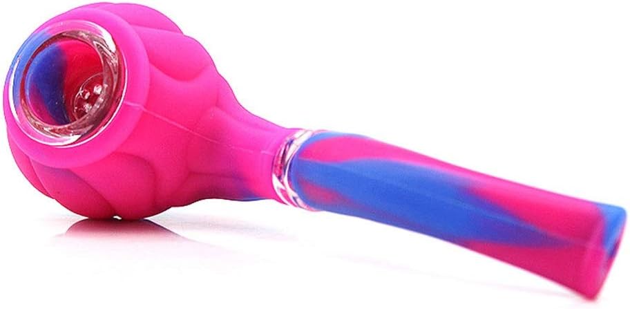 QINJLI Organic Silicone Pipe, A Pink Petal Tube Designed for Women, A for Wife and Mother