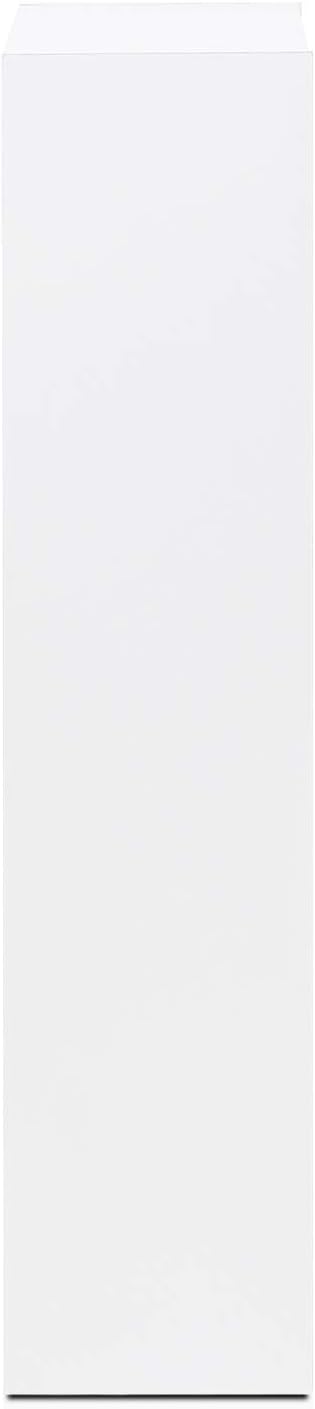 Furinno 7-Cube Reversible Open Shelf, White: Furniture & Decor