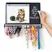 Medal Holder for Runners - Medal Display Rack with Holders for Race Bib & Award Ribbon - Running Medal Hanger with Chalk Notes Area & 20 Bib Sleeves for Marathon Runners
