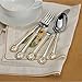 Wallace Napoleon Bee 24kt Gold Accent 18/10 Stainless Steel 45-piece Flatware Set