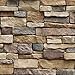 Faux Vintage 3D Brick Stone Wall Paper Self Adhesive Vinyl Peel and Stick Wallpaper Mural for Wall Bathroom Kitchen Backsplash Living Room Bedroom Removable and Waterproof 17.7 Inches by 16 Feet