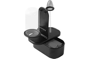 Calvana Drying Stand for Sinus Care,Compatible with NeilMed Rinse Bottle & NasaFlo Neti Pot, Saline Packet Holder, Reduces Co