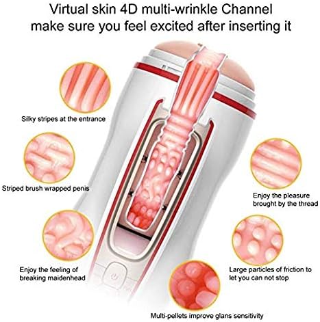 Great High-end Product Male Electric Toys Fully Automatic Sucking Cup Man's Toy Mini Vibration Massage Device Great Gift Relax Body and Muscle