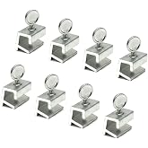 8 Pack Adjustable Sliding Window Locks &ndash; Aluminum Alloy No-Drill Safety Window Stoppers for Sliding Windows &amp; Doors &ndash; Child &amp; Pet Security Lock Kit Fits Most Tracks