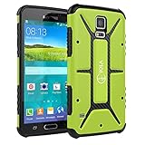Galaxy S5 Case, Jola Case for Samsung Galaxy S5, [Green][W/Screen Protector]