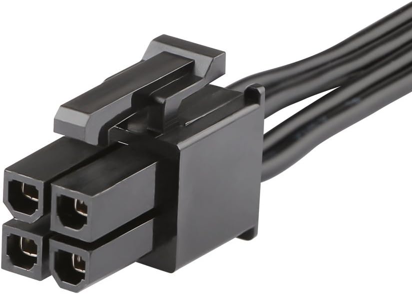 J&D (2 Pack) ATX 4 Pin CPU Male to Female Extension Cable, 20cm, 2 Pack (8 inch / 20cm), 8 inches - Image 4
