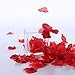chuangxindaye 2016 PCS Dark Silk Rose Petals Wedding Flower Decoration Artificial Red Rose Flower Petals for Wedding Party Favors Decoration and Vase Home Decor Wedding Bridal Decoration