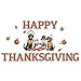 Collections Etc Happy Thanksgiving Garage Door Magnets