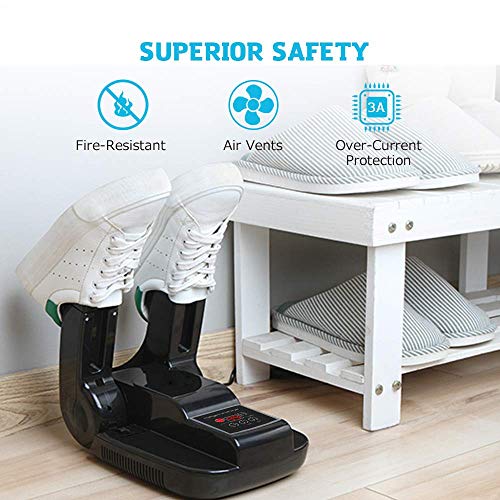 DR.PREPARE Boot Dryer Shoe Dryer Ozone, Glove Dryer & Boot Warmer with