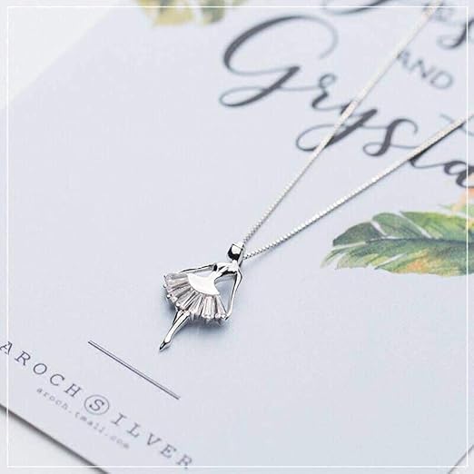 collar de plata ballet