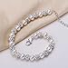 150PCS Clay Beads, Pave Beads 10mm Shamballa Beads Czech Crystal Rhinestone Balls Charm Round Spacer Bead for Jewelry Making DIY Crafts Handmade Home Decor Accessoy Supply (White)