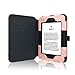 ACdream Nook GlowLight 3 Case, Folio Premium Leather Ereader Cover Case for Barnes & Noble Nook GlowLight 3 (2017 Release), (Rose Gold Star of Paris)