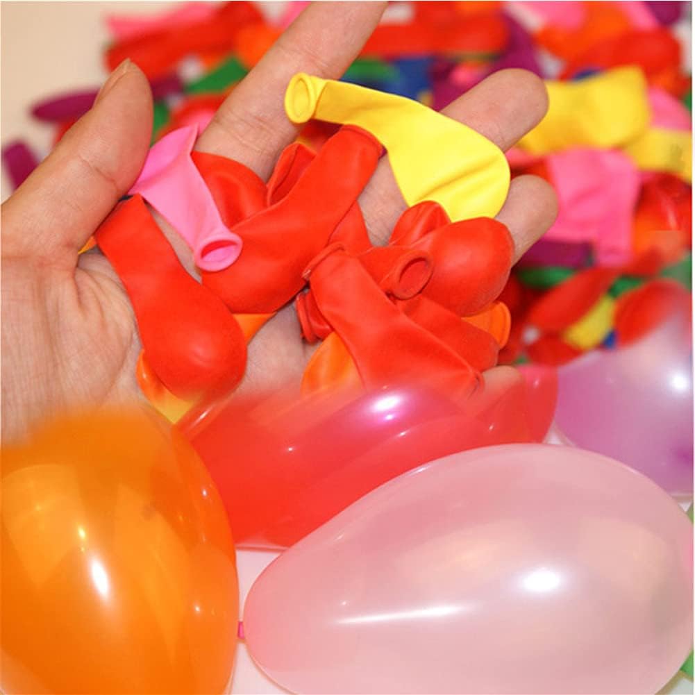 1000pcs Small Latex Water Balloons,Colorful Air Balloons,Biodegradable