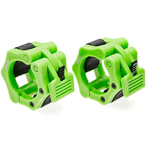 Iron Lab Olympic Barbell Collar Pair of 2" Inch Pro ABS Locking Set of