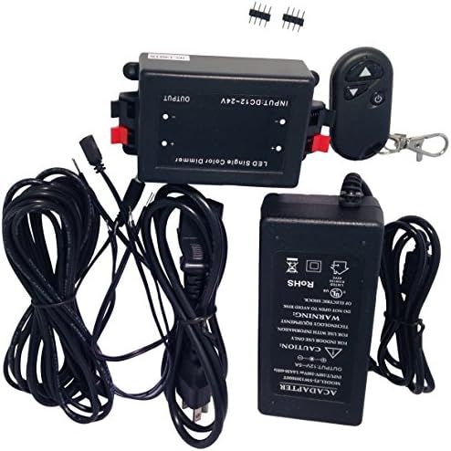Diamond Group 52691 Power Supply Kit with Remote for One-Color LED Light Strip Kit
