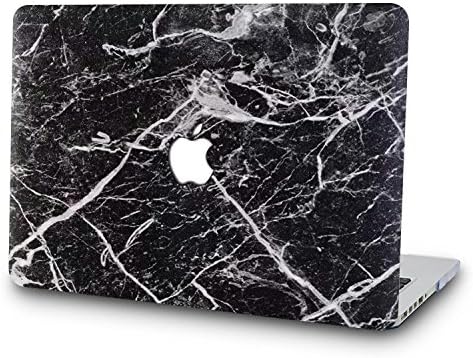 SAYAke MacBook 12 Inch Hard Case Cover with Retina Display Plastic Protective Hard Case for MacBook 12 Inch(Model:A1534/1931)(Black Marble)