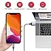 iPhone Charger Lightning Cable [3Pack 6ft],AXF Long Nylon Braided USB Fast Charging Cord Compatible with iPhone 11/11 Pro/X/Xs Max/XR / 8/8 Plus / 7/7 Plus/6/6S/SE/iPad/iPod