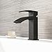 VIGO Satro 7'' H Single Handle Single-Hole Bathroom Faucet in Matte Black-VG01015MB