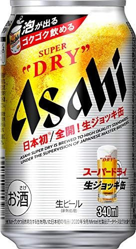 まるで生ジョッキのうまさ アサヒスーパードライ 生ジョッキ 340ml 24本