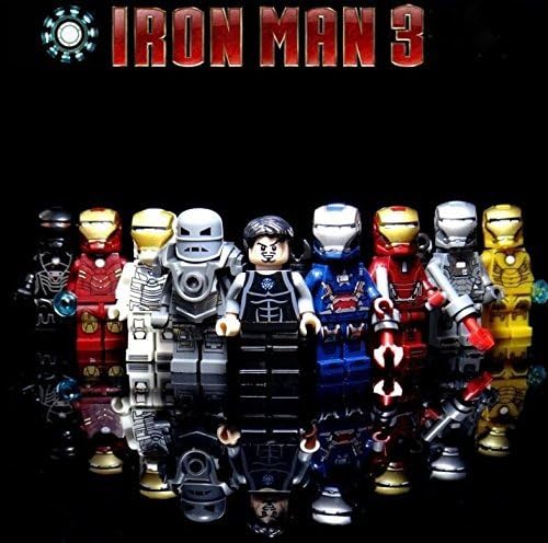 Iron Man minifigs 9 body set / Super Heroes