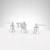 Signature Hardware 447899 Pendleton 1.2 GPM Widespread Bathroom Faucet with Pop-Up Drain Assembly