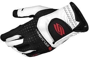 Selkirk Attaktix Premium Pickleball Glove - Men's Left White/Black