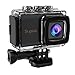 Supkiir Action Camera 4K 16MP Ultra HD WiFi Waterproof Sports Camera with EIS,170 Degree Wide Angle with 2 Rechargeable 1200mAh Batteries Remote and Carrying Case