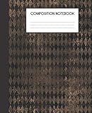 Composition Notebook: Gothic Vampire Spells Pattern College Ruled Notebook Lined School Journal