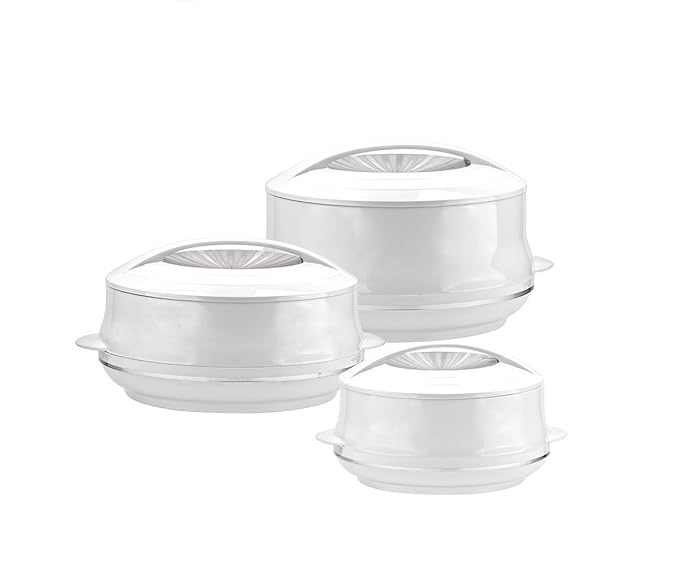 Insulated Serving Dishes with Lids 3 Piece Olympic Thermal Hot Food
