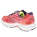 Saucony Women's Cohesion 9 Running Shoe, Coral/Purple/Citron, 7 M US