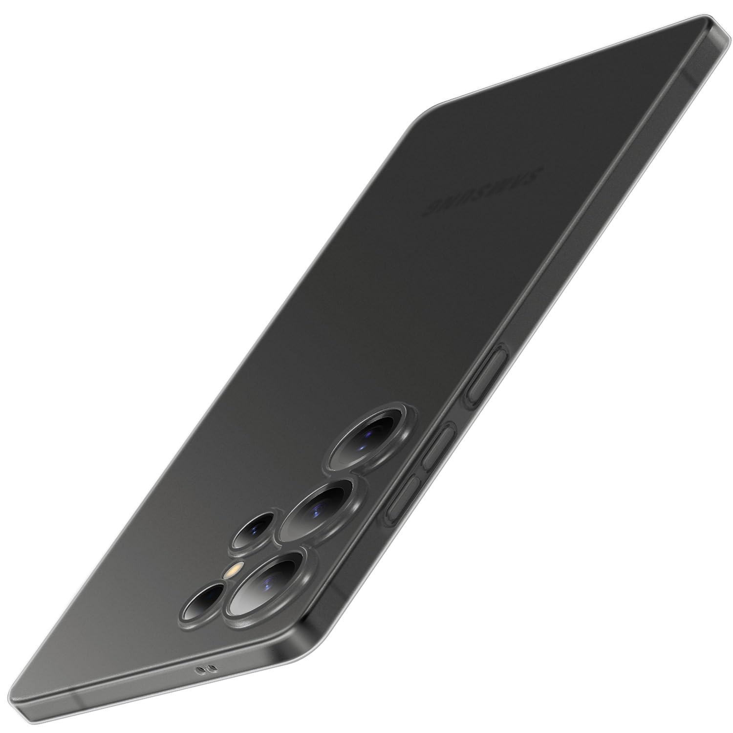 X-level for Samsung Galaxy S25 Ultra Case, Extra Slim 0.3 mm Thin Translucent Matte Finish Cover Anti-Scratch Anti-Fingerprint Shockproof Phone Case for Samsung S25 Ultra, Translucent Black