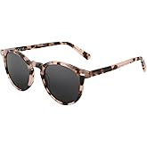ZENOTTIC Polarized Sunglasses Mens Womens : Round Retro Small Sunglasses - Unisex Trendy Shades UV400 Protection
