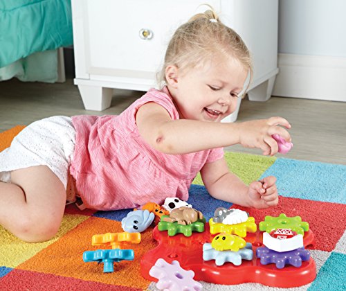 Learning Resources Build & Spin: Farm Friends, 17 Pieces