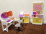 My Fancy Life Dollhouse Furniture- Computer Room Play Set
