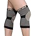JIEXING Copper Compression Knee Sleeve,Knee Brace Support for Running,Jogging,Sports,Joint Pains Relief and Surgery Recovery (1 pair)