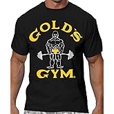 Gold's Gym Basic T-Shirt - Official Licensed - BT-2 (XXL, Black)