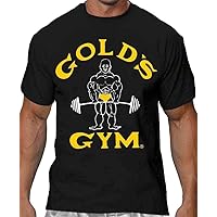 Gold's Gym T-Shirt - Official Licensed - BT-1 (XL, Gold) at Amazon