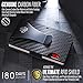 TAMASHI PRODUCT Rigid Wallet for Men Minimalist Front Pocket Carbon Fiber Wallet