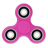 Fidget Spinner,LAMNUR EDC Hand Spinner Tri-Spinner Fidget Toy Stress Reducer Time Killer Perfect to Reduce ADD, ADHD, Anxiety, and Autism for Adult Children Kid Helps Focus (PINK)