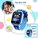 SZBXD Kids Waterproof Smart Watch, LBS/GPS Tracker Touchscreen SOS Anti-Lost Camera Alarm Clock Voice Chat Games Smartwatch Phone Birthday Gifts for Children Girls Boys(Blue)