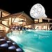 Bonbo 120V 35W LED Pool Light Bulb 6000k White Light Daylight LED Swimming Pool Light Bulb E26 Base 300-500W Traditional Bulb Replacement for Most Pentair Hayward In Ground Swimming Pool Fixture