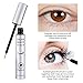 Proteove Makeup Lash Mascara - Voluminous Dual Thickening & Lengthening Mascara, Waterproof & Smudge-proof Advanced Product for Long Lavish Eyelashes, Black（Eyelash Growth Serum Included）