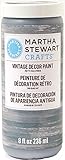Martha Stewart Crafts Vintage Decor Paint in Assorted Colors (8-Ounce), 33525 River Rock