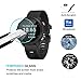 Poyiccot Screen Protector Compatible with Garmin Forerunner 245, 0.3mm 2.5D High Definition 9H Tempered Glass Screen Protector for Forerunner 245 Watch, 2pack
