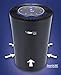 OdorStop OSAP5 HEPA Air Purifier for areas up to 1000 Sq Ft with H13 True HEPA Filter, Active Carbon, 5-Speed, Auto Mode, Sleep Mode, Child Lock, and Timer - Black